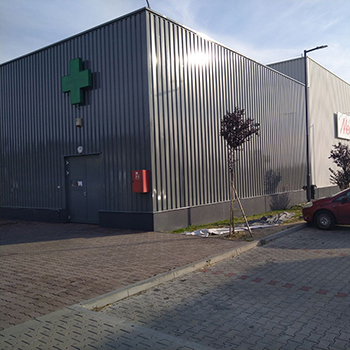 TESCO Esztergom, realizácia HIMM Building