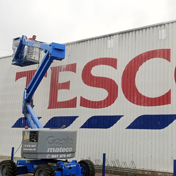 TESCO Prešov, realizácia HIMM Building