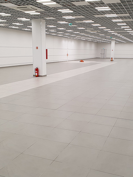 Rekonštrukcia predajne PEPCO v Ostrave